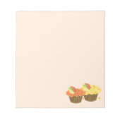 Bloc-note Cupcakes à l'orange et au citron (Devant)