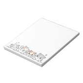 Bloc-note Curious Paws - Cute Cats Friends Peeking (Tourné)