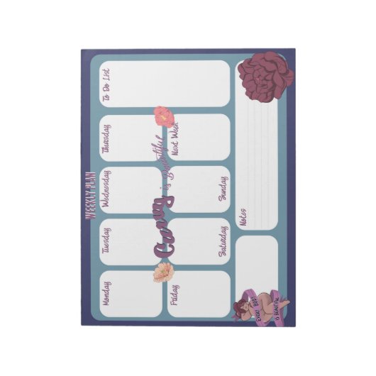 Bloc-note Curvey est magnifique (Tourné)