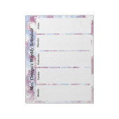 Bloc-note Custom Alcohol Ink Art (Tourné)