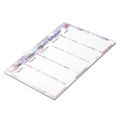 Bloc-note Custom Alcohol Ink Art (Incliné)