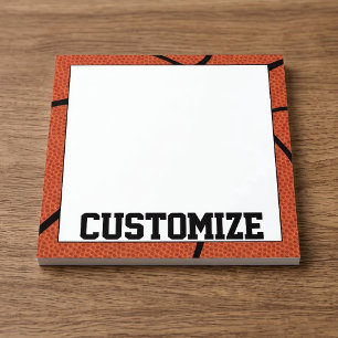 Bloc-note Custom Basketball Team Name Notepad for Coaches