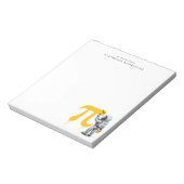 Bloc-note Custom Cool Astronaut Painting Pi Symbol Pi Day  (Tourné)