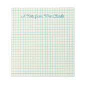 Bloc-note Custom Grid Teacher (Devant)
