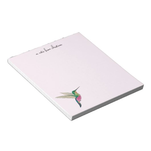 Bloc-note Custom Hummingbird Notepad (Incliné)