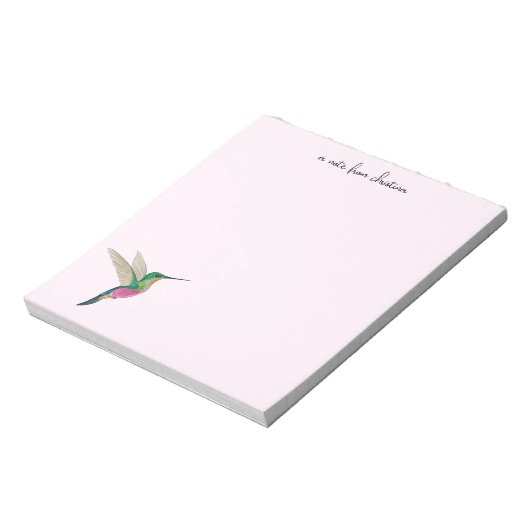 Bloc-note Custom Hummingbird Notepad (Tourné)
