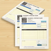Bloc-note Custom Logo Business Invoice Order Form 