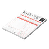 Bloc-note Custom Logo Small Business Invoice Sales Receipt P (Tourné)