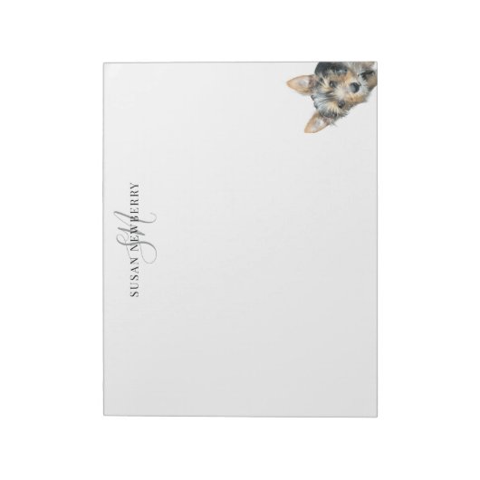 Bloc-note Custom Pet Personalized Large (Tourné)