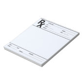 Bloc-note Custom Prescription Pad for Doctor Pharmacist Rx  (Tourné)