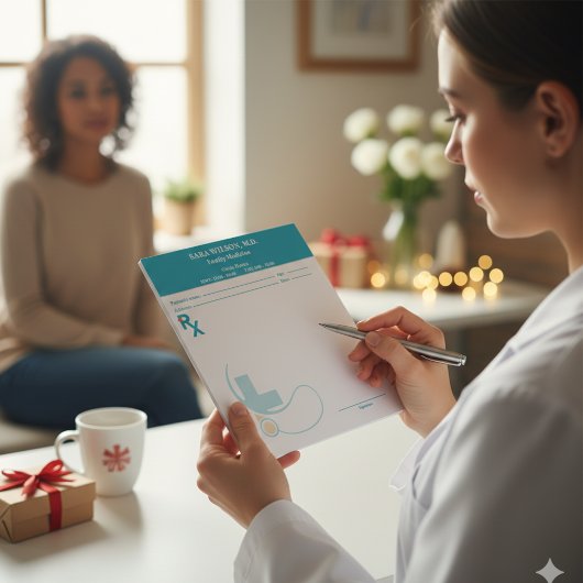 Bloc-note Custom Prescription Pad Template | Editable RX Not