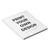 Bloc-note Custom Print Your Own | Printing My Own To Order (Incliné)