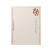 Bloc-note Custom Real Estate Autumn House Notepad (Tourné)