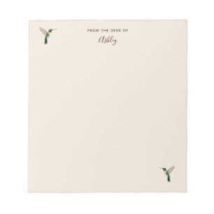Bloc-note Custom Ruby-throated  Hummingbirds  Notepad