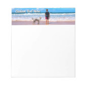 Bloc-note Custom Your Pet Photo Notepad Personalized Text (Devant)