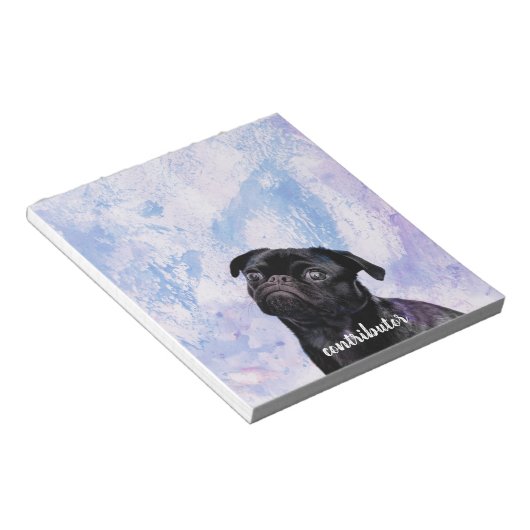 Bloc-note Customisez votre propre contributeur de Carlin noi (Incliné)