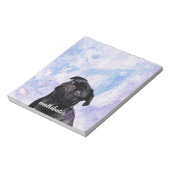 Bloc-note Customisez votre propre contributeur de Carlin noi (Tourné)