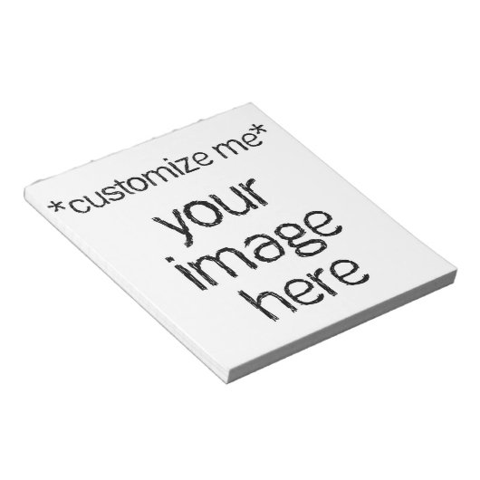 Bloc-note Customisez vous-même (Incliné)