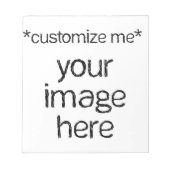 Bloc-note Customisez vous-même (Devant)