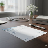 Bloc-note Customizable RX Pad for Doctors - Prescription Pad