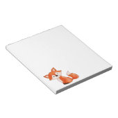 Bloc-note Cute Baby Fox | Animal boisé (Incliné)