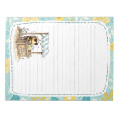 Bloc-note Cute Bee Lemonade Stand Full Page Lined Stationery (Devant)
