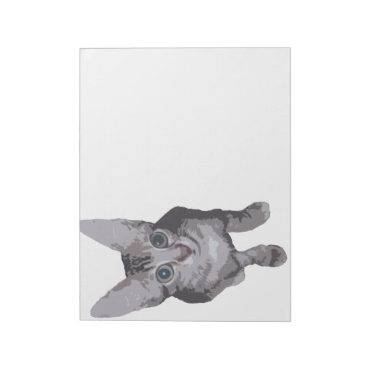 Bloc-note Cute Big Eyes Kitty (Tourné)