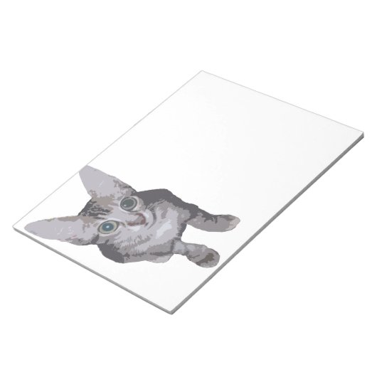 Bloc-note Cute Big Eyes Kitty (Incliné)