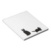 Bloc-note Cute Black Cats Art (Incliné)