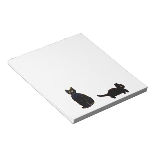 Bloc-note Cute Black Cats Art (Incliné)