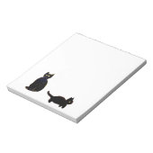 Bloc-note Cute Black Cats Art (Tourné)