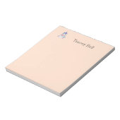 Bloc-note Cute blanc licorne rose (Tourné)