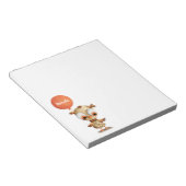 Bloc-note Cute Brown Owl Personnalisé (Incliné)