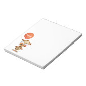 Bloc-note Cute Brown Owl Personnalisé (Tourné)