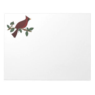Bloc-note Cute Cardinal Notepad
