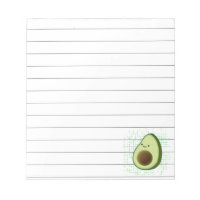 Cute Cartoon Avocado Arrière - plan désorganisé