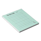 Bloc-note Cute Cat To-Do List Notepad (Incliné)
