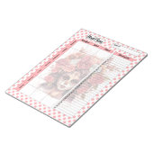 Bloc-note Cute Crâne à sucre Plan de repas hebdomadaire (Incliné)