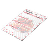 Bloc-note Cute Daily Strawberry Traitements Planificateur de (Incliné)