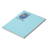 Bloc-note Cute “Did You Pack Your Brain Today?” Brain Pun (Tourné)