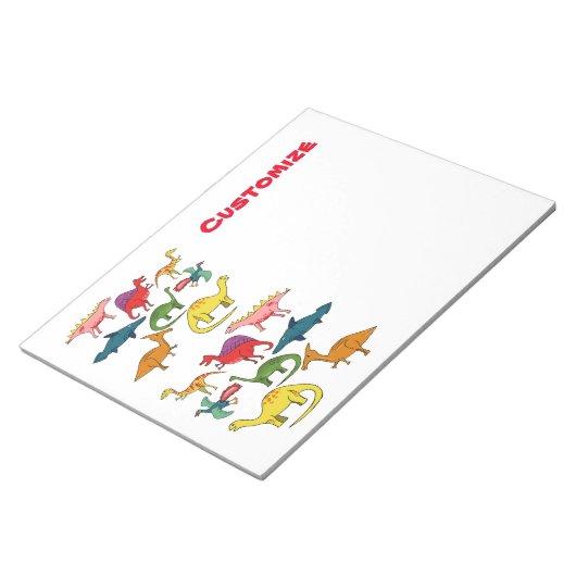 Bloc-note Cute Dinosaur Collection Thunder_Cove (Incliné)