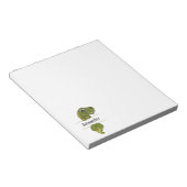 Bloc-note Cute Dinosaur Personnalisé (Incliné)