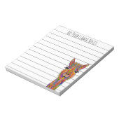Bloc-note Cute et Funny No Prob Llama Notepad (Tourné)