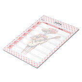 Bloc-note Cute et Pink Sugar Crâne Déjeuner préparation de r (Incliné)