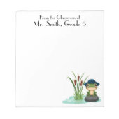 Bloc-note Cute Frog & Pond, Appréciation de l'enseignant, Pe (Devant)