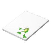 Bloc-note Cute Froggy verte (Tourné)