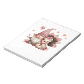Bloc-note Cute Gnome de Thanksgiving avec Illustration de Di (Tourné)