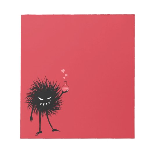 Bloc-note Cute Goth Love Potion Chimie Valentines Jour Rouge (Devant)