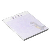 Bloc-note Cute Gray Tyrannosaure Rex Dinosaur Toy (Incliné)