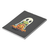 Bloc-note Cute Halloween Turtle Ghost with Candy (5) (Tourné)